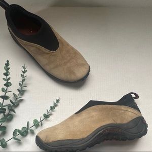 Merrell Orbit Moc Taupe Slip on Shoes mens size 9
